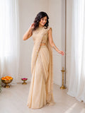 Party Look Redy To Wear Lehenga Style With Attached Pallu Designer Saree