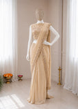 Party Look Redy To Wear Lehenga Style With Attached Pallu Designer Saree