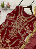 GEORGETTE WITH SEQUENCE EMBROIDERY WITH DIAMOND WORK SALWAR KAMEEZ