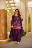 Designer Heavy Reyon  Farshi Plazo Set