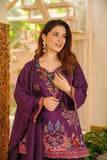 Designer Heavy Reyon  Farshi Plazo Set