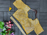 New Super Trending Embroidery cording work ready to wear saree with Embroidery Blouse