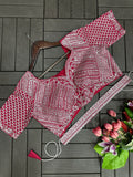 New Super Trending Embroidery cording work ready to wear saree with Embroidery Blouse