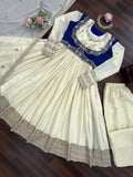 Chinon silk with Soft Micro Cotton Lining & Thread with Sequence Work Salwar Kameez