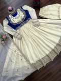 Chinon silk with Soft Micro Cotton Lining & Thread with Sequence Work Salwar Kameez