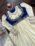 Chinon silk with Soft Micro Cotton Lining & Thread with Sequence Work Salwar Kameez