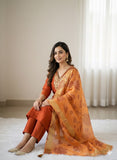 Roman Silk with Beautiful Embroidery With Sequence Work Salwar Kameez