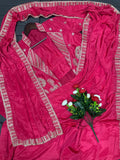 New Super Trending Party jacket with saree Ready to wear Embroidery work saree
