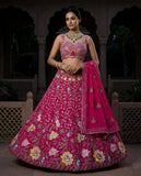 Rani Fox Georgette with Embroidery Sequins Work Beautiful Lehenga Choli