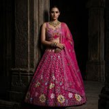 Rani Fox Georgette with Embroidery Sequins Work Beautiful Lehenga Choli