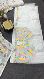 Sky-blue Organza Silk with Embroidery Sequins Work Beautiful Lehenga Choli