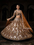 Soft Butterfly Net with Real Mirror Embroidery Sequins Work Beautiful Lehenga Choli