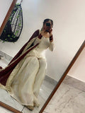 EXCLUSIVE AND TRENDY FOR WEDDING SEASON SEQUENCE EMBROIDERED TOP SARARA AND DUPATTA
