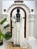 Faux Georgette with Thread with Sequence work Salwar Kameez