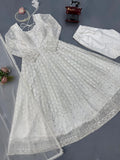 Faux Georgette with Thread with Sequence work Salwar Kameez
