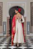 DESIGNER AND ELEGANCE GOWN IN THREE PIECE WITH PRINTED BANDHNI DUPATTA