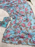 Most Beautiful Latest Tabby Silk Party Wear Saree With  Beautiful Sequins And Mirror Work