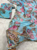 Most Beautiful Latest Tabby Silk Party Wear Saree With  Beautiful Sequins And Mirror Work