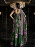 Premium Faux Georgette Fabric & Beautiful Digital Print with Hand Sequins Work Salwar Kameez