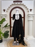 Vichitra Silk with Soft Micro Cotton Lining Thread with Sequence Work Salwar Kameez