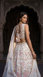 Tabby Silk with Pearl Embroidery Sequins Work Beautiful Lehenga Choli