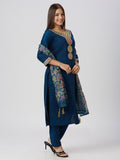 Vatican Silk with Beautiful Embroidery With Sequence Work Salwar Kameez