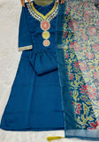 Vatican Silk with Beautiful Embroidery With Sequence Work Salwar Kameez
