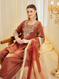 Designer Party Wear Heavy Fandy Silk  Top With Farshi Salwar