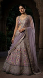 Japan Satin Silk with Embroidery Sequins Work Beautiful Lehenga Choli