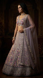 Japan Satin Silk with Embroidery Sequins Work Beautiful Lehenga Choli