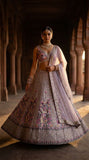 Japan Satin Silk with Embroidery Sequins Work Beautiful Lehenga Choli