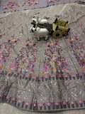 Japan Satin Silk with Embroidery Sequins Work Beautiful Lehenga Choli
