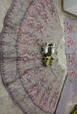 Japan Satin Silk with Embroidery Sequins Work Beautiful Lehenga Choli