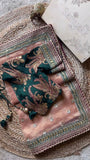 Beautiful Designer Saree on Twil Net Fabric with Thread & Sequence work