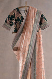 Beautiful Designer Saree on Twil Net Fabric with Thread & Sequence work