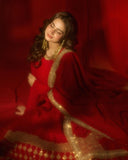 Vichitra Silk with Soft Micro Cotton Lining & Thread with Sequence Work Salwar Kameez