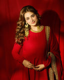 Vichitra Silk with Soft Micro Cotton Lining & Thread with Sequence Work Salwar Kameez