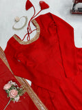 Vichitra Silk with Soft Micro Cotton Lining & Thread with Sequence Work Salwar Kameez