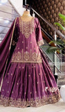 Pure Cinon Silk With Embroidery 5mm Sequence Work Salwar Kameez