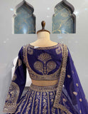 Premium Quality Star Georgette with Embroidery Sequins Work With Cancan & Canvas Patta Lehenga Choli