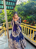 Premium Quality Star Georgette with Embroidery Sequins Work With Cancan & Canvas Patta Lehenga Choli