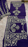 Premium Quality Star Georgette with Embroidery Sequins Work With Cancan & Canvas Patta Lehenga Choli