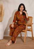 Pure Soft Rayon Cotton & Printed With Foil Work Co-Ord Set