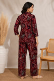 Pure Soft Rayon Cotton & Printed With Foil Work Co-Ord Set
