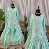 Designer Heavy Japan Satin Xclusive 3-Piece Set