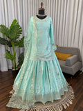 Designer Heavy Japan Satin Xclusive 3-Piece Set