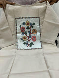 Latest Viscose Chanderi Kurti Bottom And Dupatta With Embroidery Work