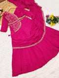Designer ready To Wear Lehenga Saree With Beautiful Blouse And Jacket