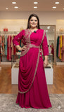 Designer ready To Wear Lehenga Saree With Beautiful Blouse And Jacket