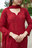 DESIGNER WEAR EXCLUSIVE GEORGETTE WITH EMBROIDERY SUIT WITH DUPATTA